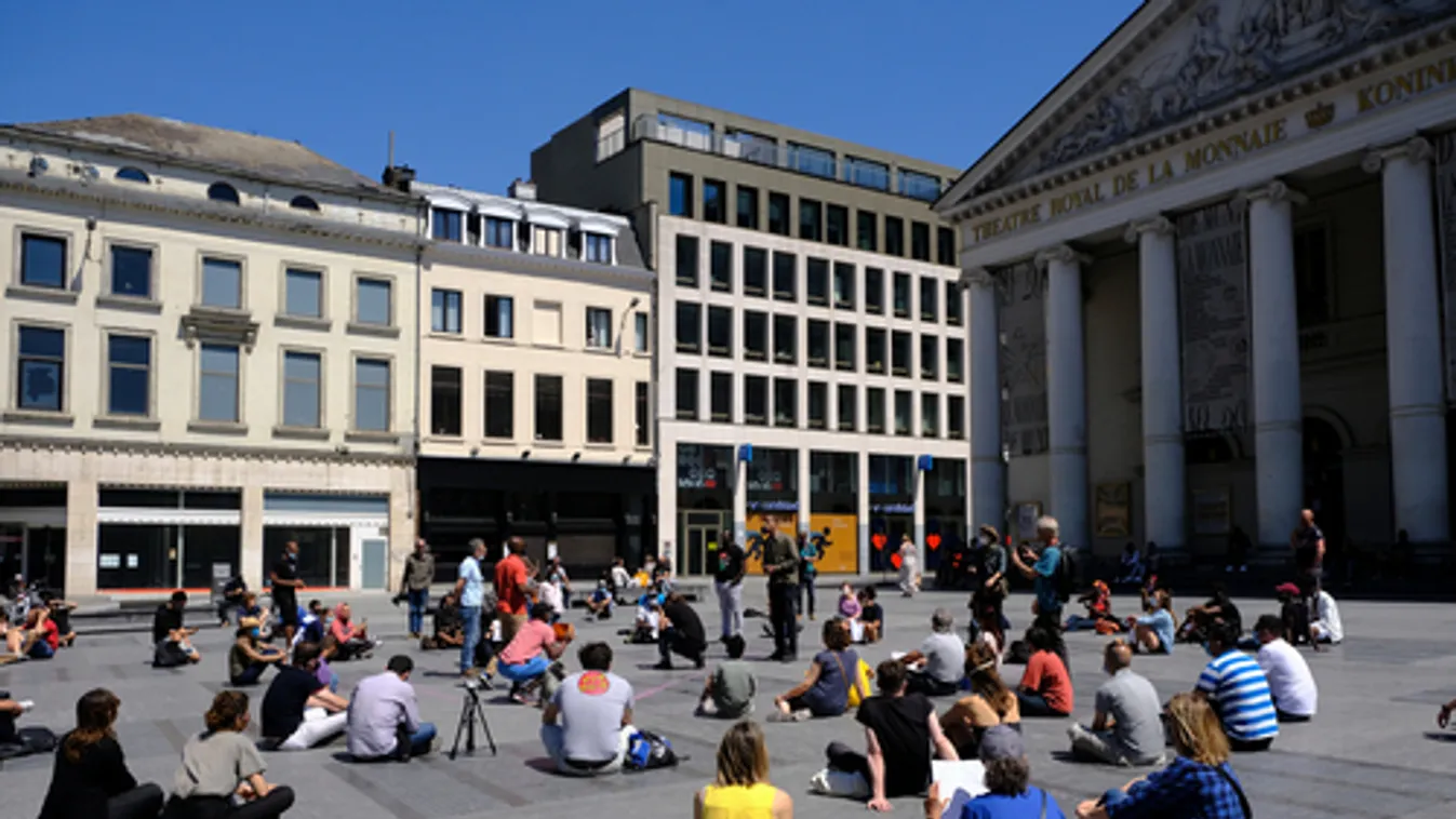 Sztrájkolni készül a belga rendőrség a vasárnapi tüntetést követő rendbontás miatt