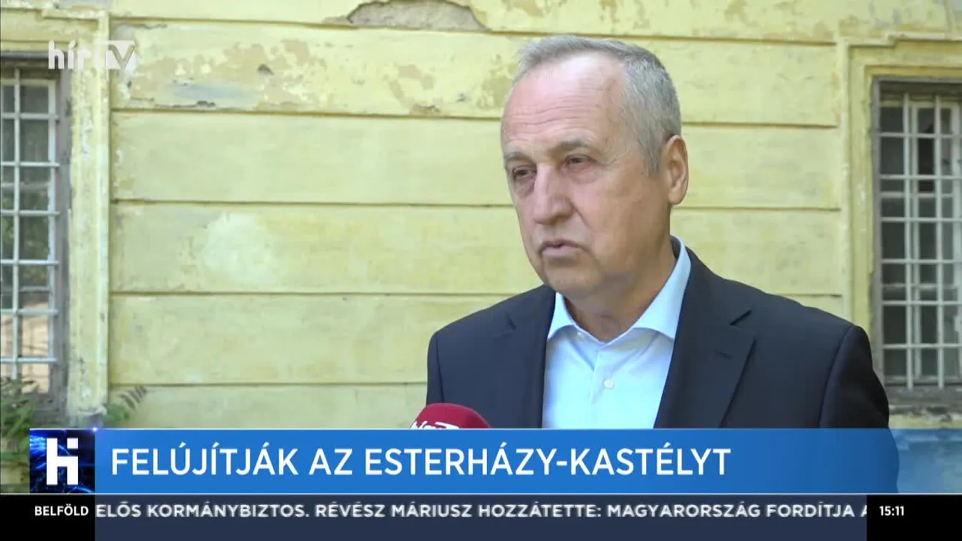 Felújítják az Esterházy-kastélyt