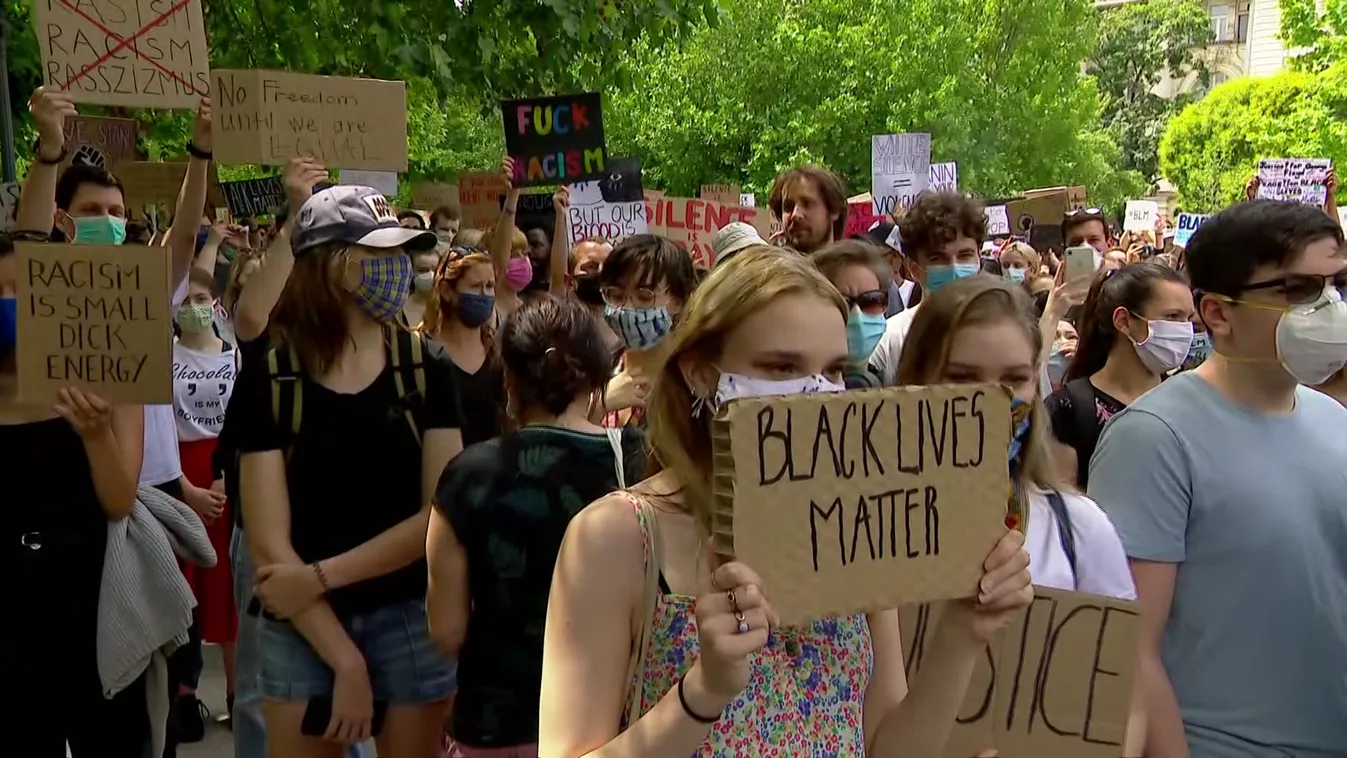 Szimpátiatüntetés Magyarországon