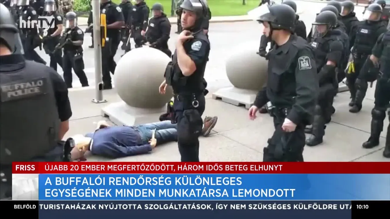 A buffalói rendőrség különleges egységének minden munkatársa lemondott