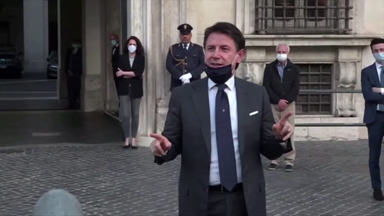 Ma hallgatják meg az olasz kormányfőt a koronavírus-járvány kezelése miatt