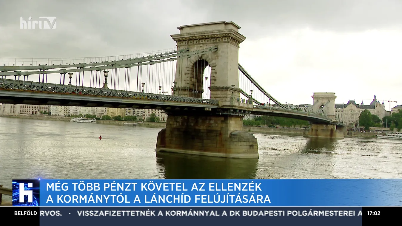 Még több pénzt követel az ellenzék a kormánytól a Lánchíd felújítására