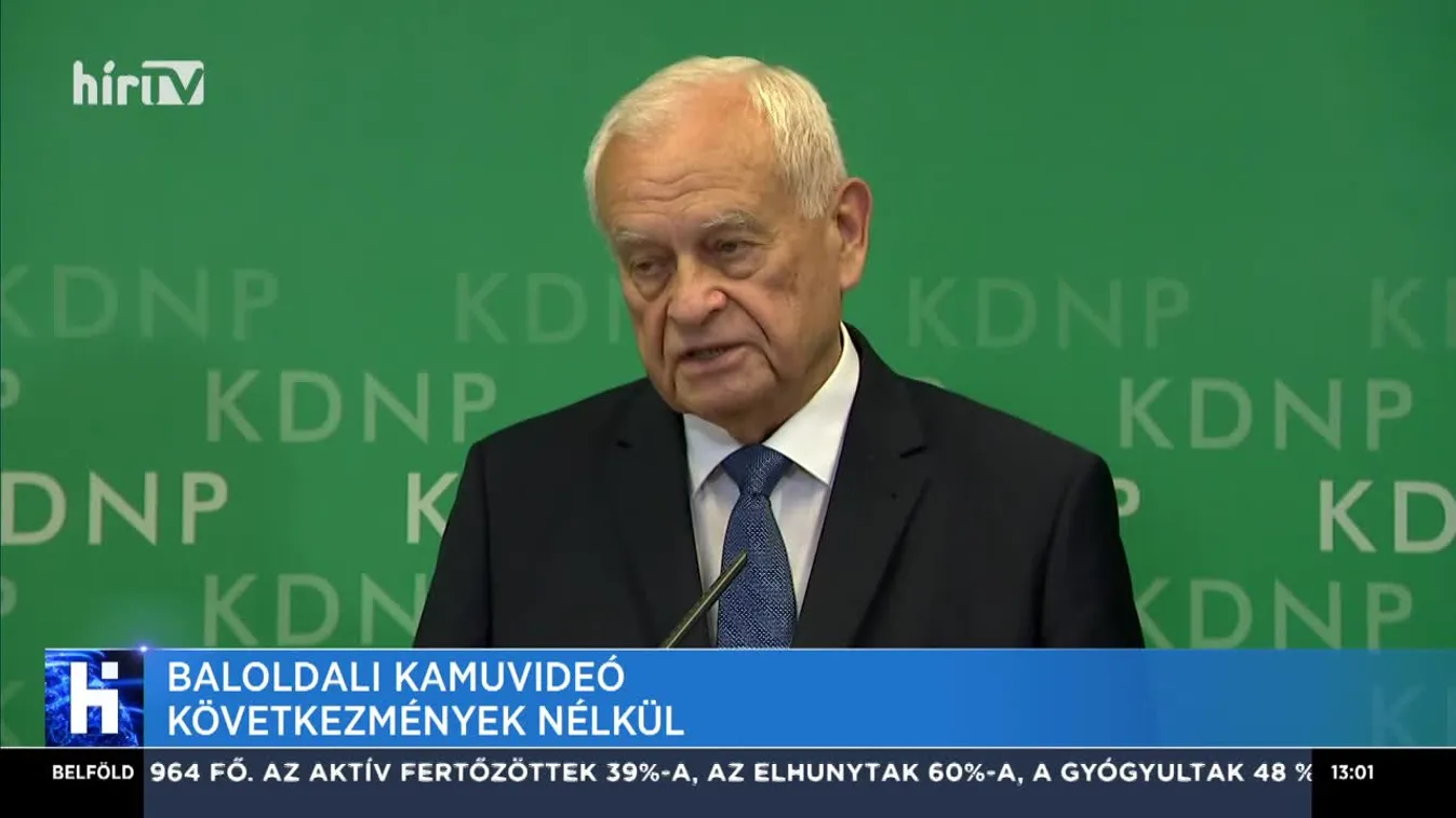 Baloldali kamuvideó következmények nélkül