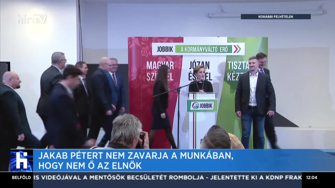 Jakab Pétert nem zavarja a munkában, hogy nem ő az elnök