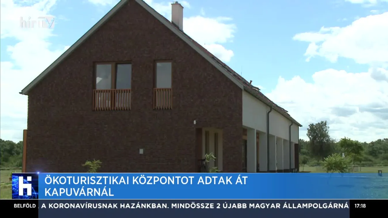 Ökoturisztikai Központot adtak át Kapuvárnál