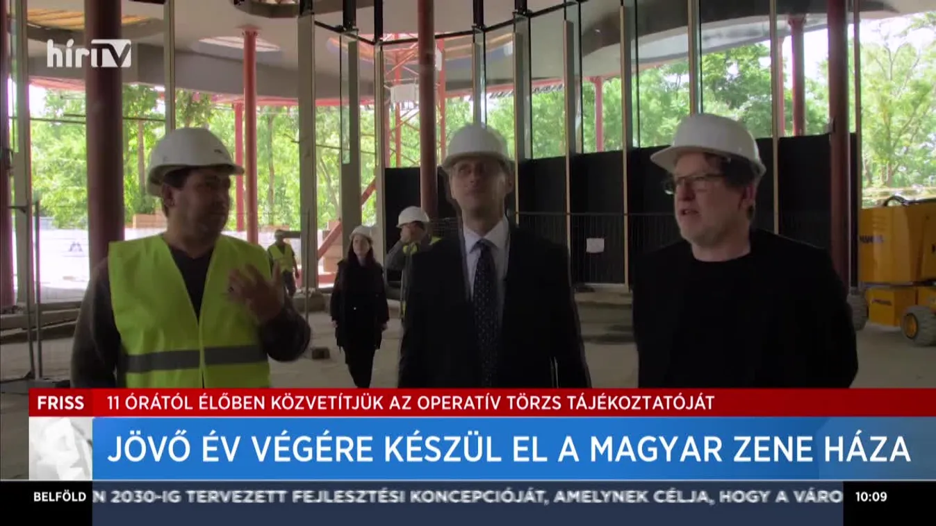 Jövő év végére készül el a Magyar Zene Háza