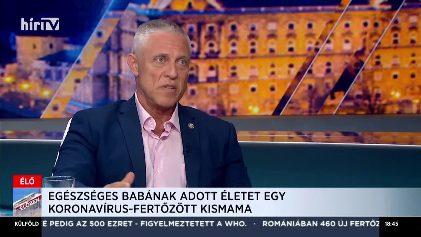 Prof. dr. Bánhidy Ferenc: Az édesanya és a baba is kitűnő állapotban van