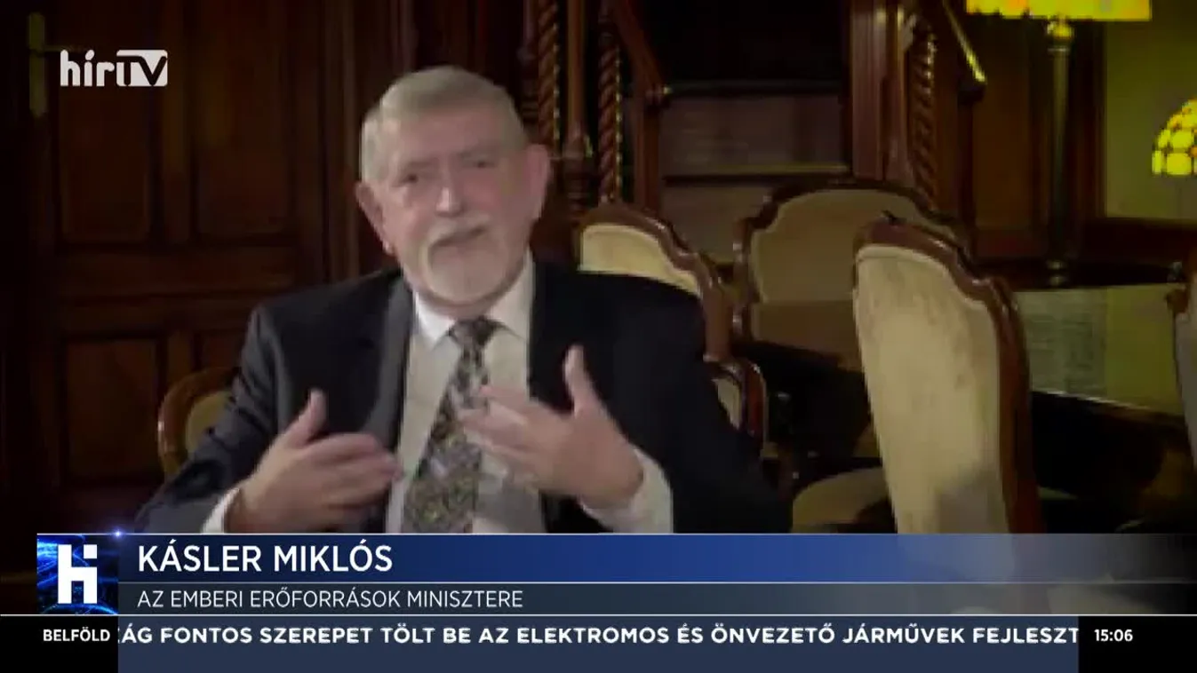 Kásler: Időbe telik, míg visszaáll a rend az egészségügyben