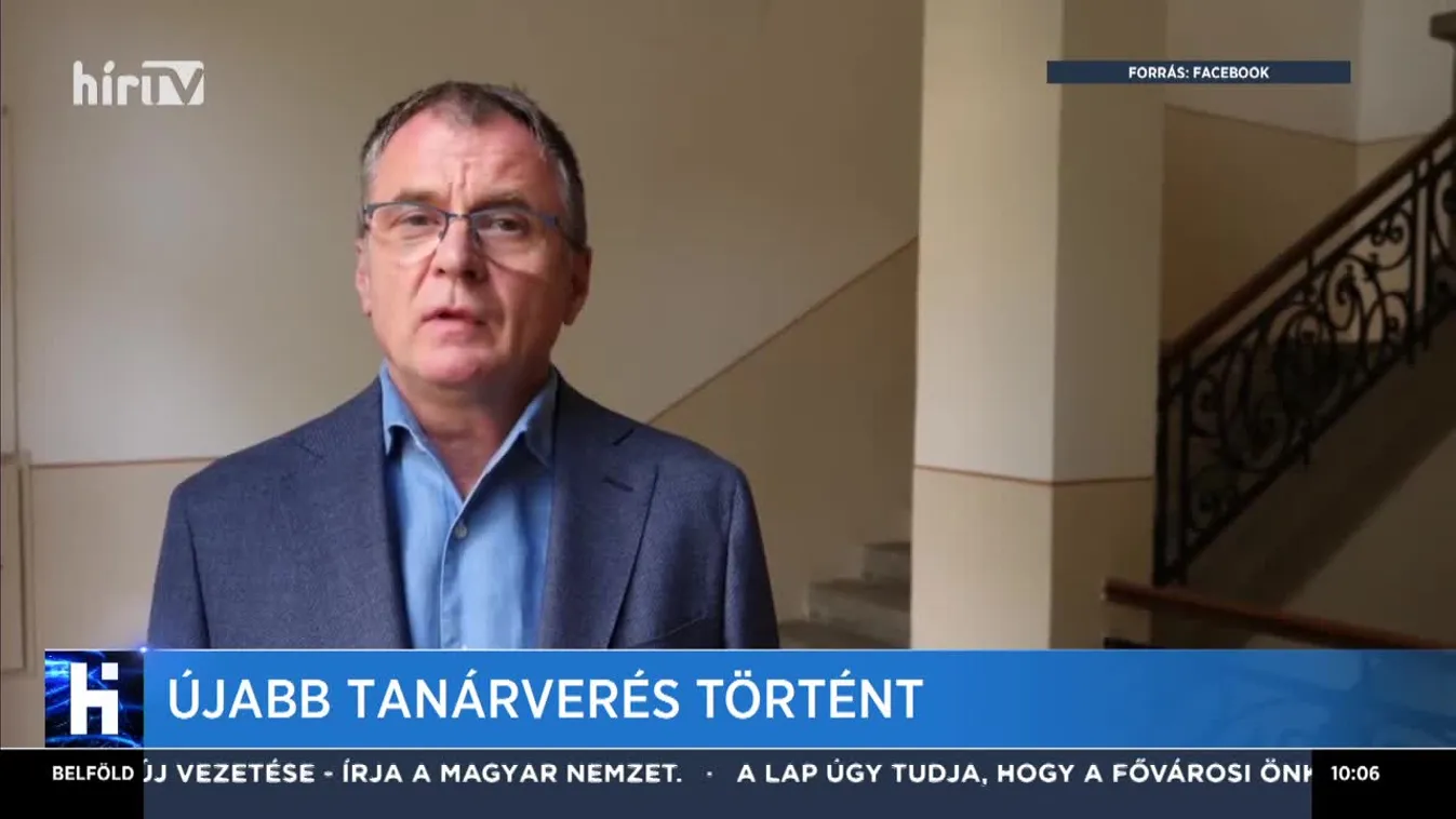 Újabb tanárverés történt