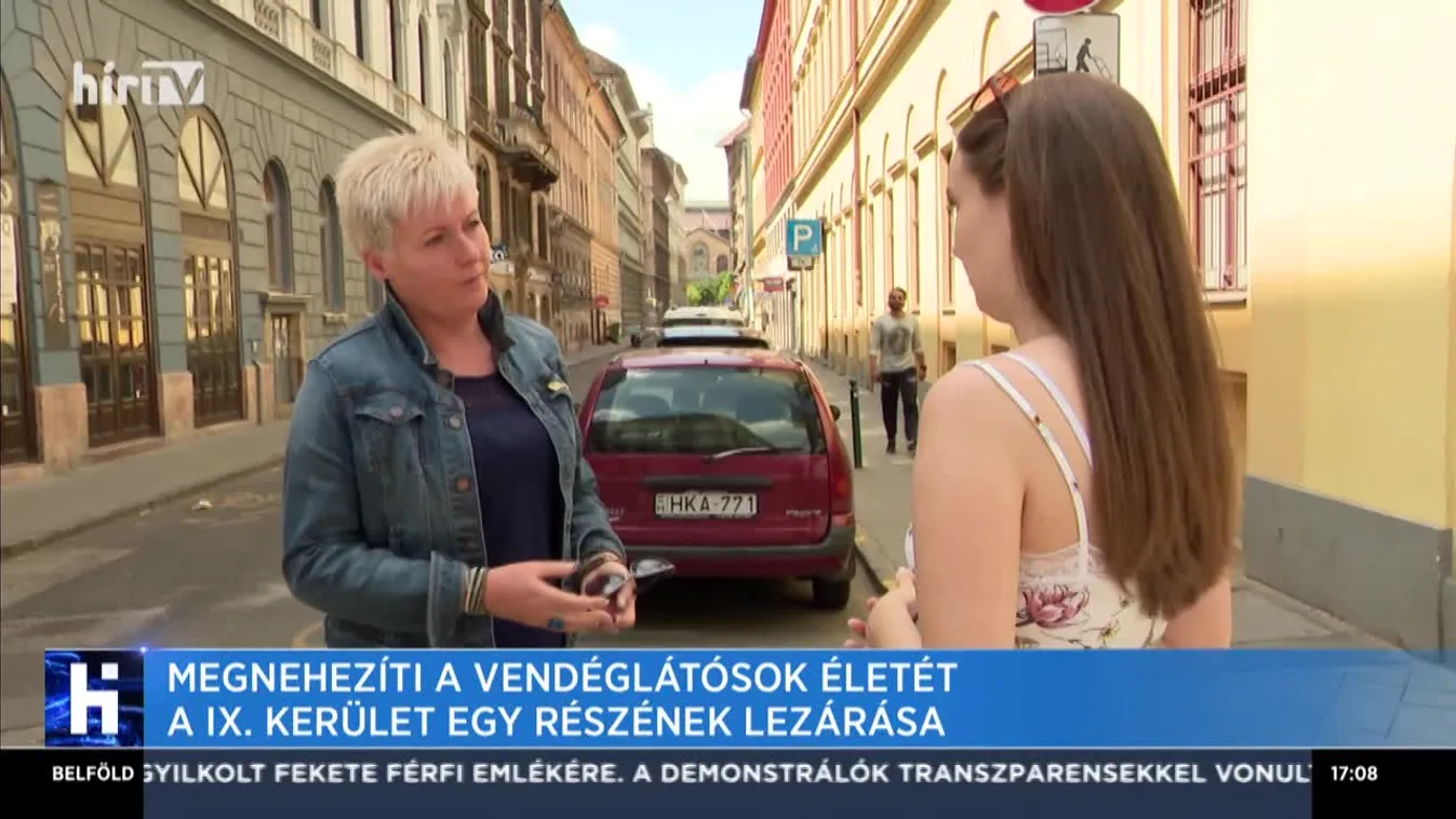 Megnehezíti a vendéglátósok életét a IX. kerület egy részének lezárása