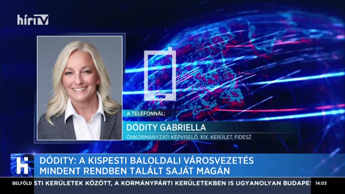 Dódity: A kispesti baloldali városvezetés mindent rendben talált saját magán