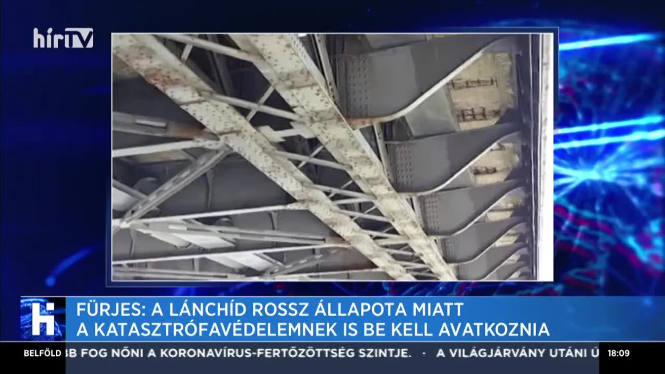 Fürjes: A Lánchíd rossz állapota miatt a katasztrófavédelemnek is be kell avatkoznia