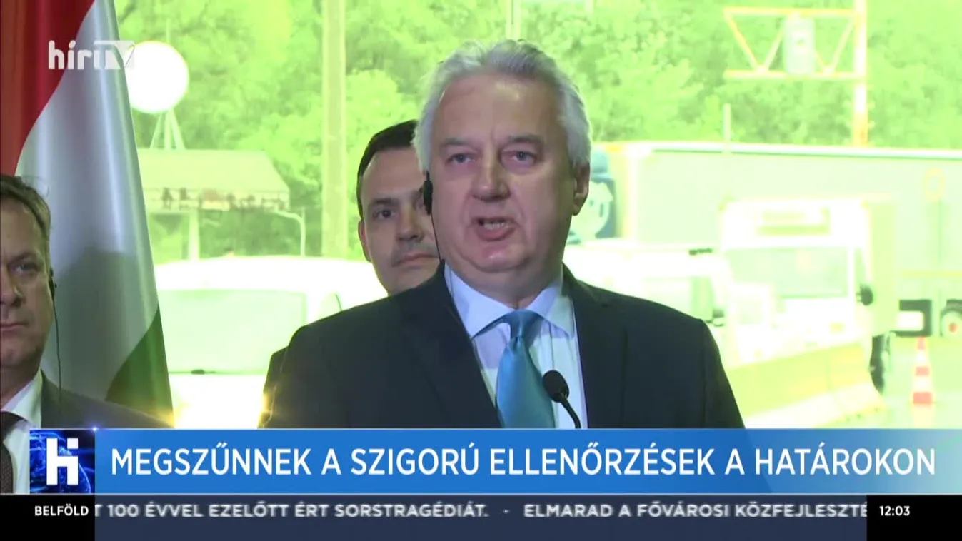 Megszűnnek a szigorú ellenőrzések a határokon