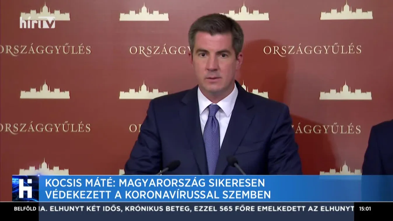 Kocsis Máté: Magyarország sikeresen védekezett a koronavírussal szemben