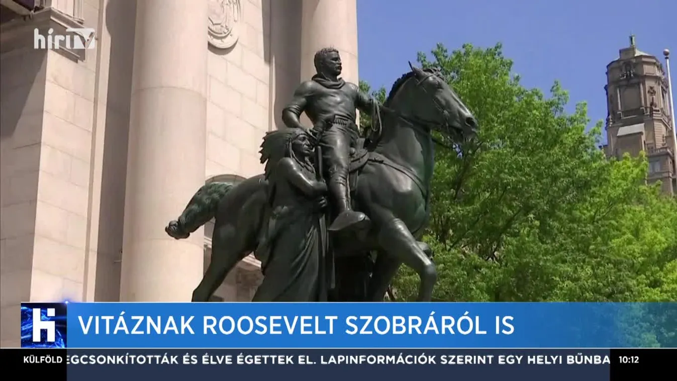 Újabb szobrot akartak ledönteni Washingtonban