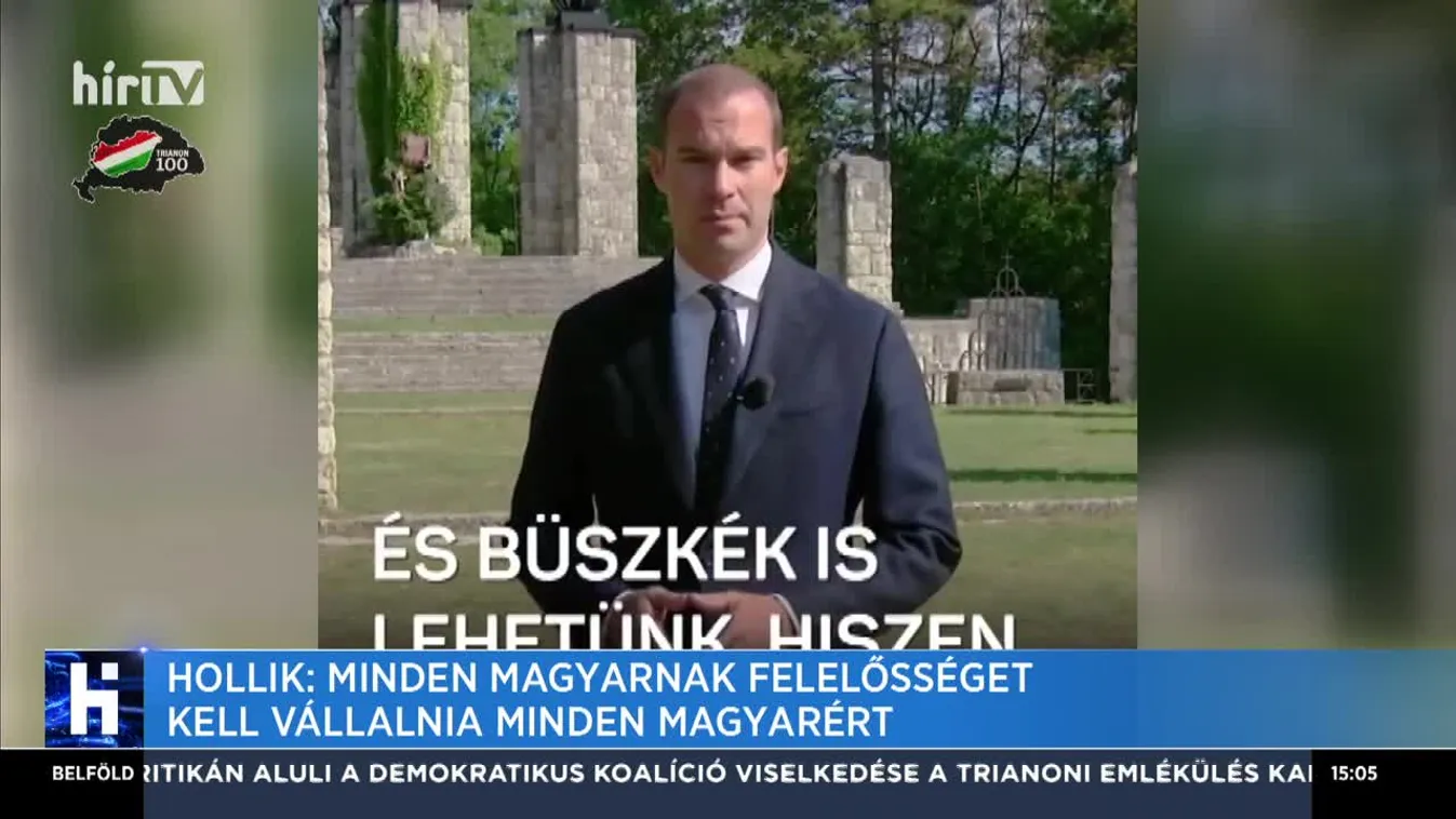 Hollik: Minden magyarnak felelősséget kell vállalnia minden magyarért