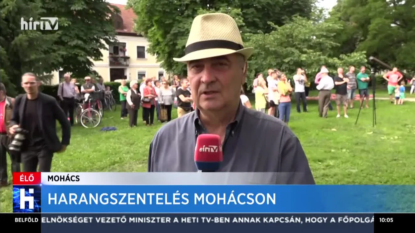 Harangszentelés Mohácson