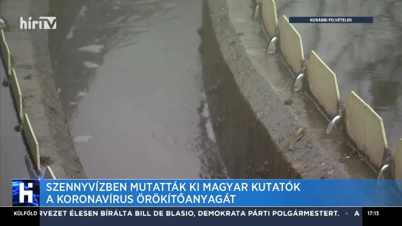A szennyvízben mutatták ki magyar kutatók a koronavírus örökítőanyagát