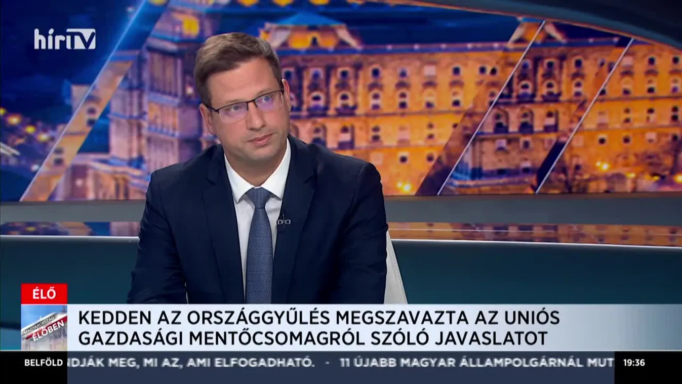 Magyarország élőben Gulyás Gergellyel (2020-07-14)