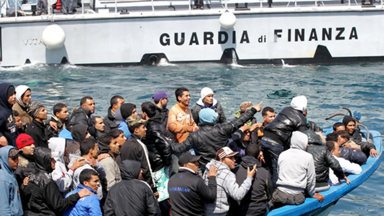 Lampedusa ismét megtelt migránsokkal