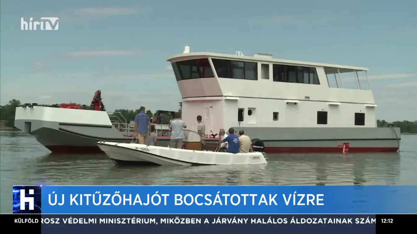Új kitűzőhajót bocsátottak vízre