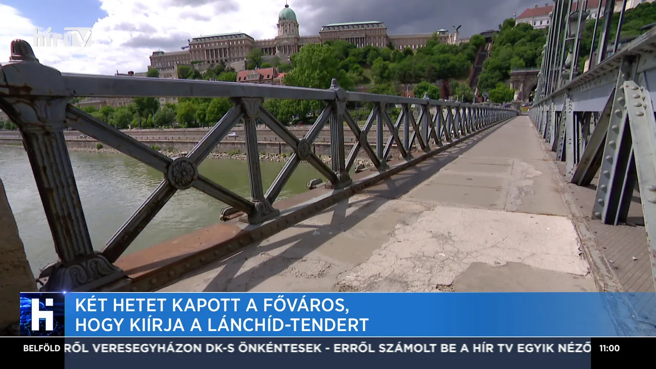 Két hetet kapott a főváros, hogy kiírja a Lánchíd-tendert