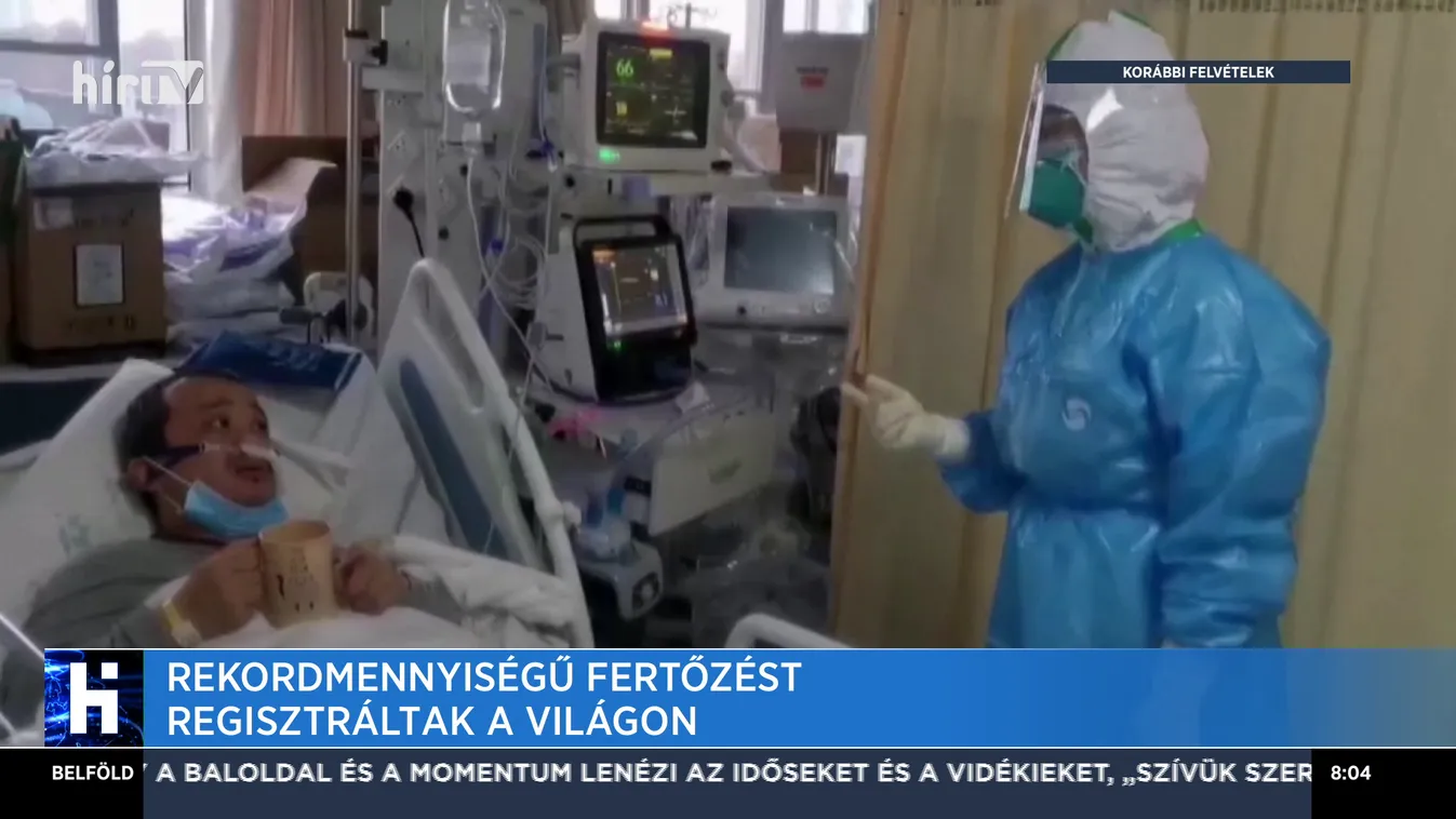 Rekordmennyiségű fertőzést regisztráltak a világon