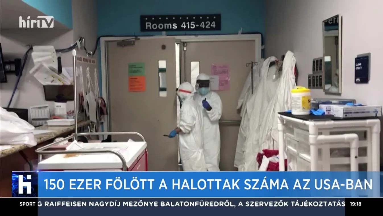 150 ezer fölött a halottak száma az USA-ban