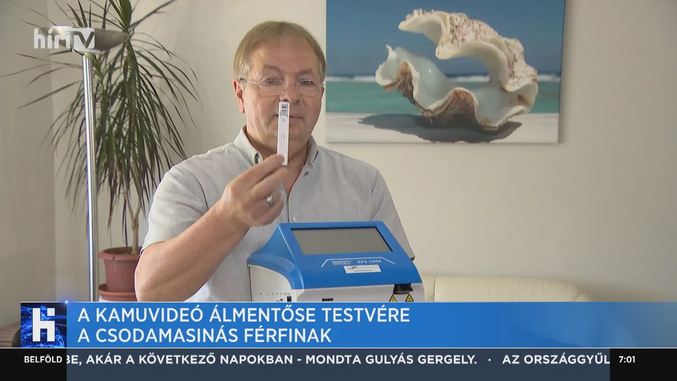 A kamuvideó álmentőse testvére a csodamasinás férfinak