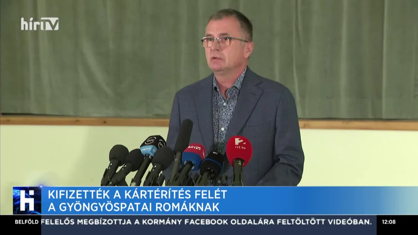 Kifizették a kártérítés felét a gyöngyöspatai romáknak