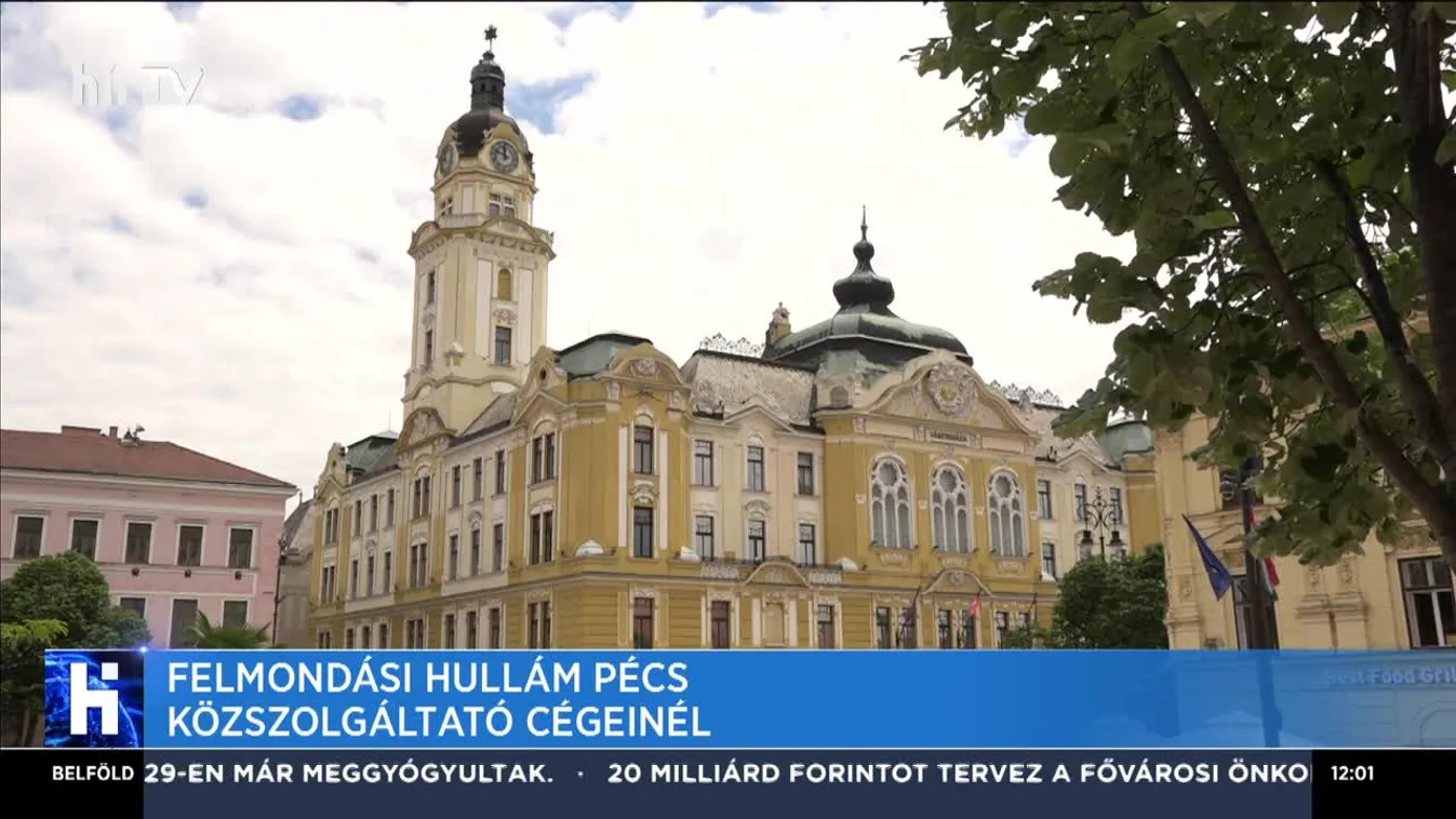 Felmondási hullám Pécs közszolgáltató cégeinél