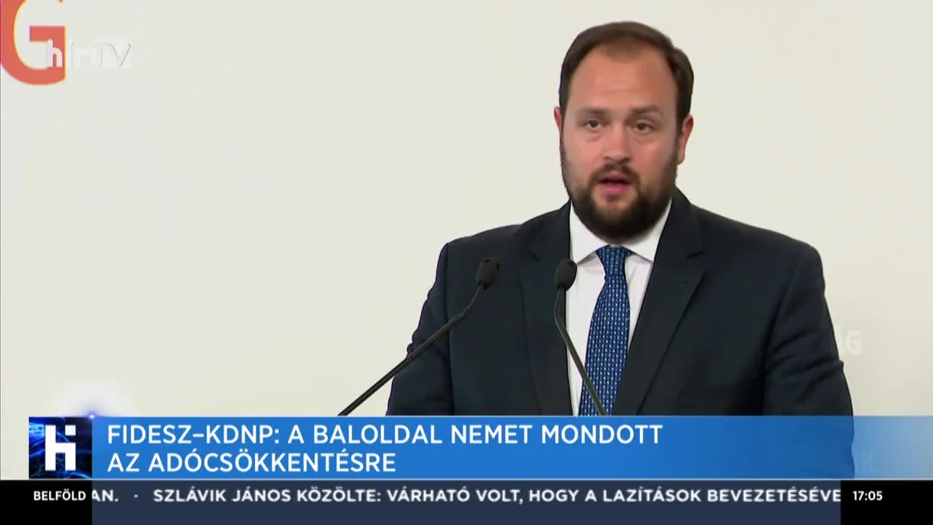 Fidesz-KDNP: A baloldal nemet mondott az adócsökkentésre