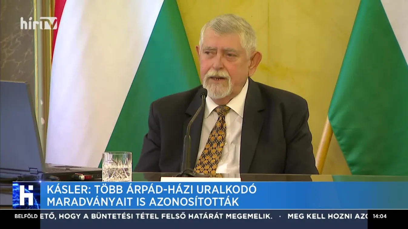 Kásler: Több Árpád-házi uralkodó maradványait is azonosították