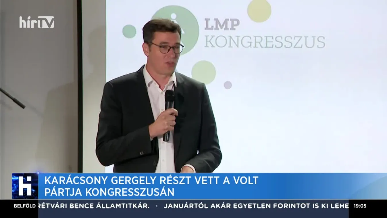 Karácsony Gergely részt vett a volt pártja kongresszusán