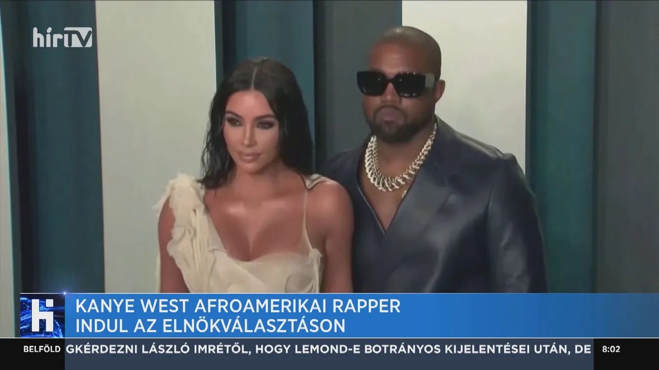 Kanye West afroamerikai rapper indul az elnökválasztáson