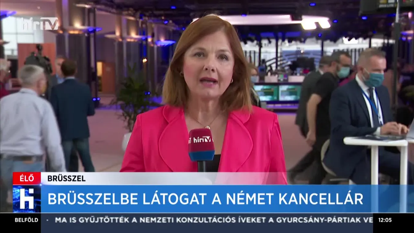 Brüsszelbe látogat a német kancellár