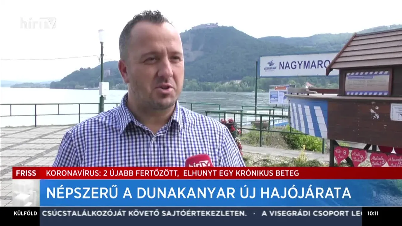 Népszerű a Dunakanyar új hajójárata