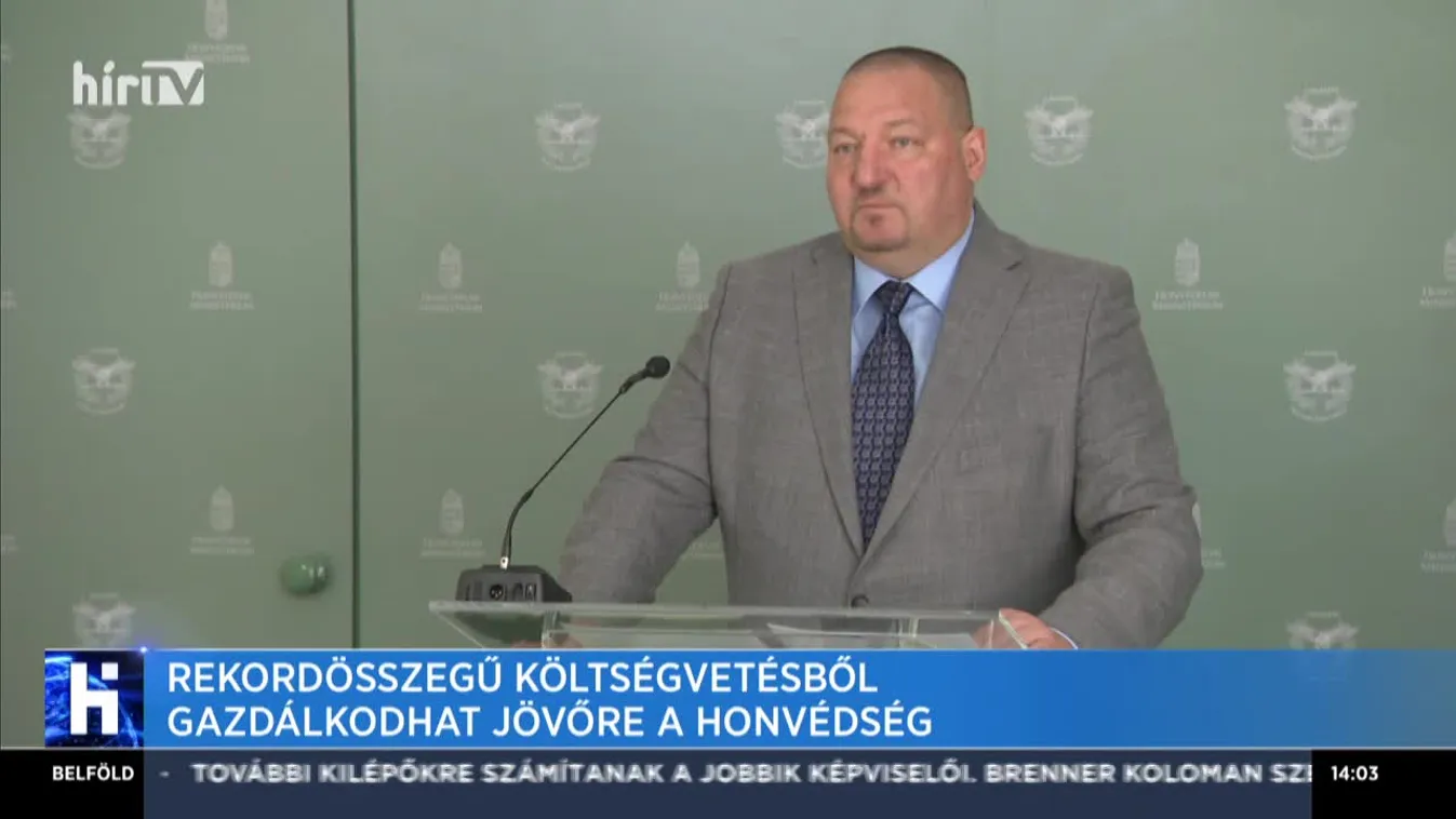 Németh Szilárd: Rekordösszegű költségvetésből gazdálkodhat jövőre a honvédség