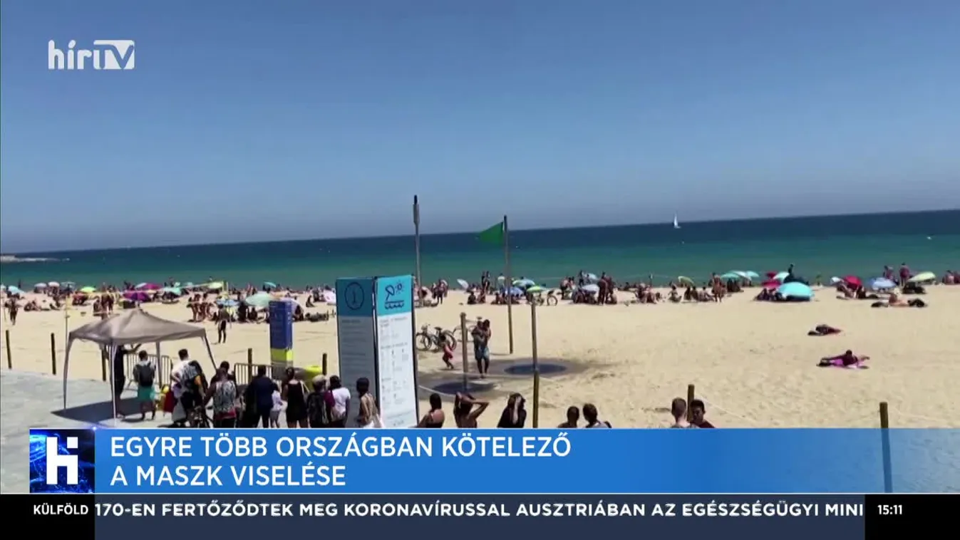 Egyre több országban kötelező a maszk viselése