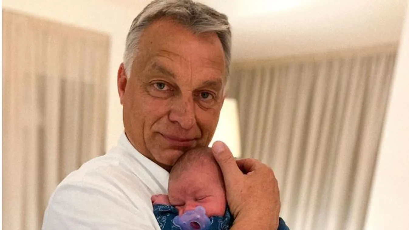 Megszületett Orbán Viktor első fiúunokája