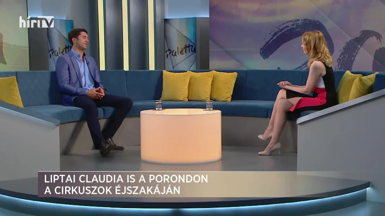 Paletta: Liptai Claudia is a porondon a Cirkuszok Éjszakáján
