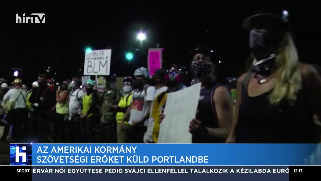 Szövetségi erőket küld Portlandbe az erőszak megfékezésére az amerikai kormány