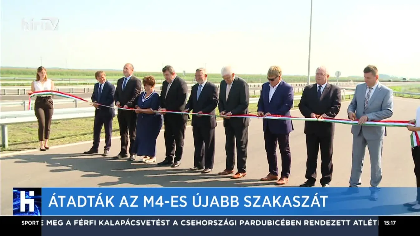 Elkészült az M4-es gyorsforgalmi út teljes Pest megyei szakasza