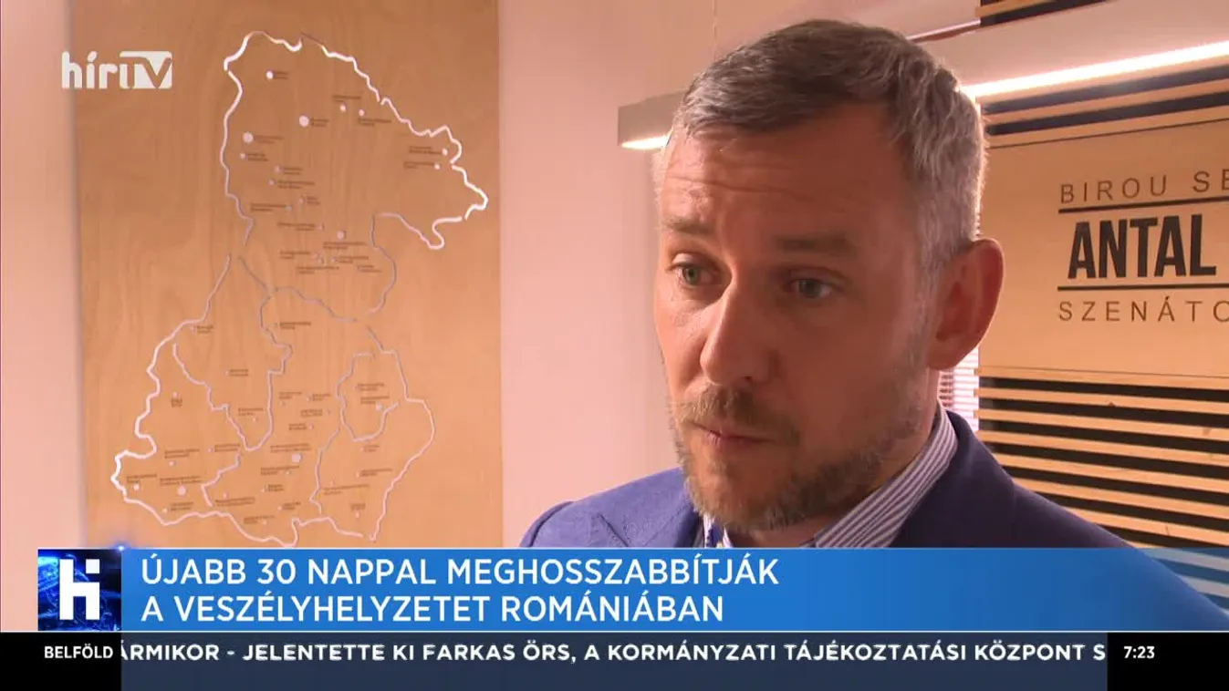 Újabb 30 nappal meghosszíbbítják a veszélyhelyzetet Romániában