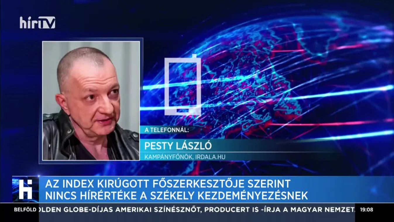 Az Index kirúgott főszerkesztője szerint nincs hírértéke a székely kezdeményezésnek