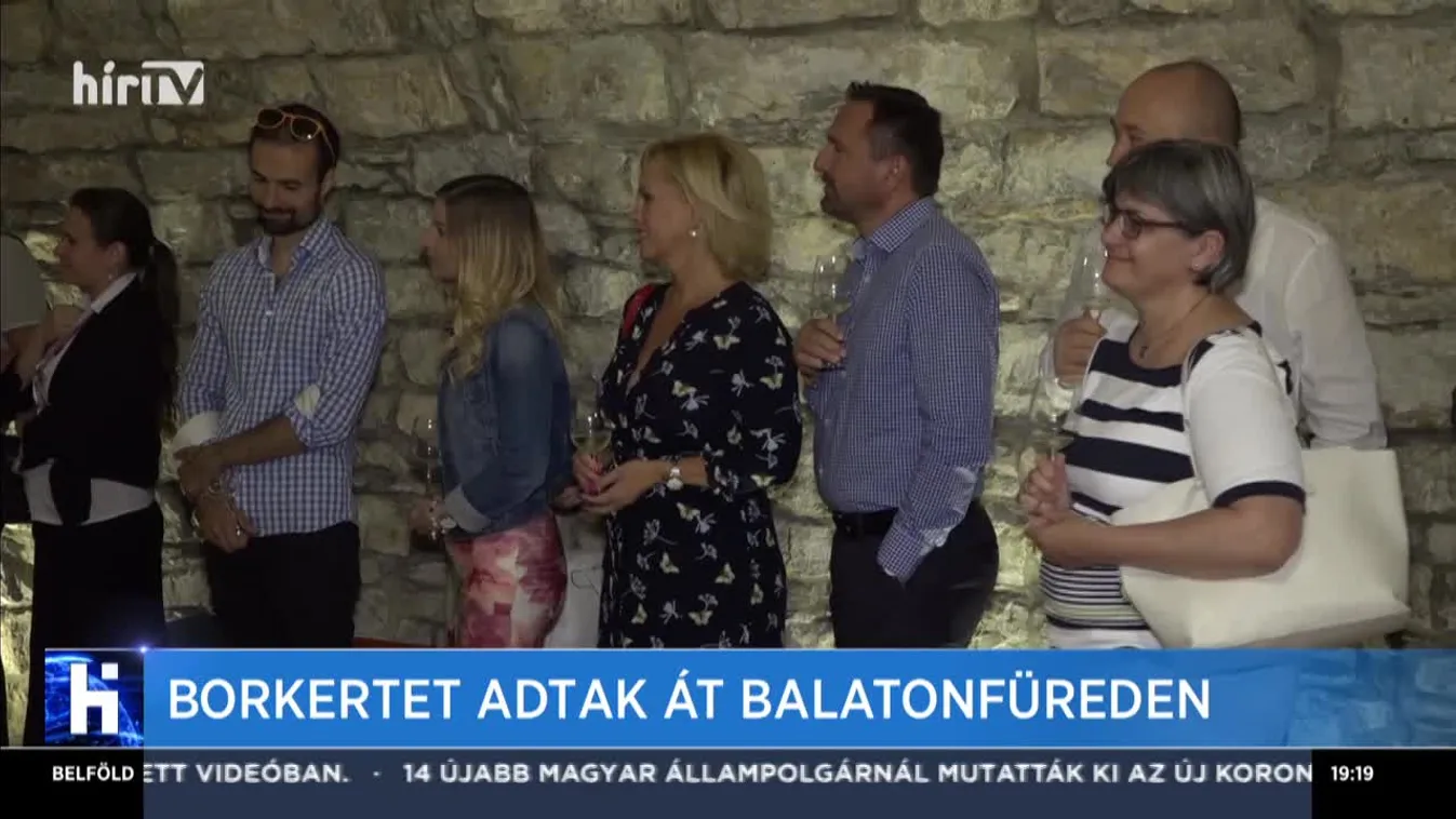 Borkertet adtak át Balatonfüreden