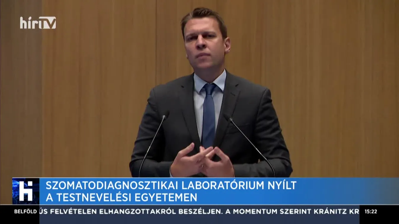 Szomatodiagnosztikai laboratórium nyílt a Testnevelési Egyetemen