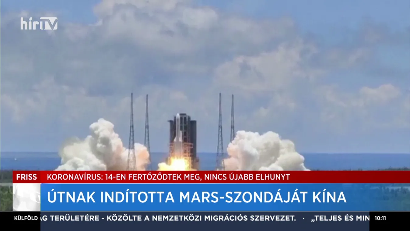 Útnak indította Mars-szondáját Kína