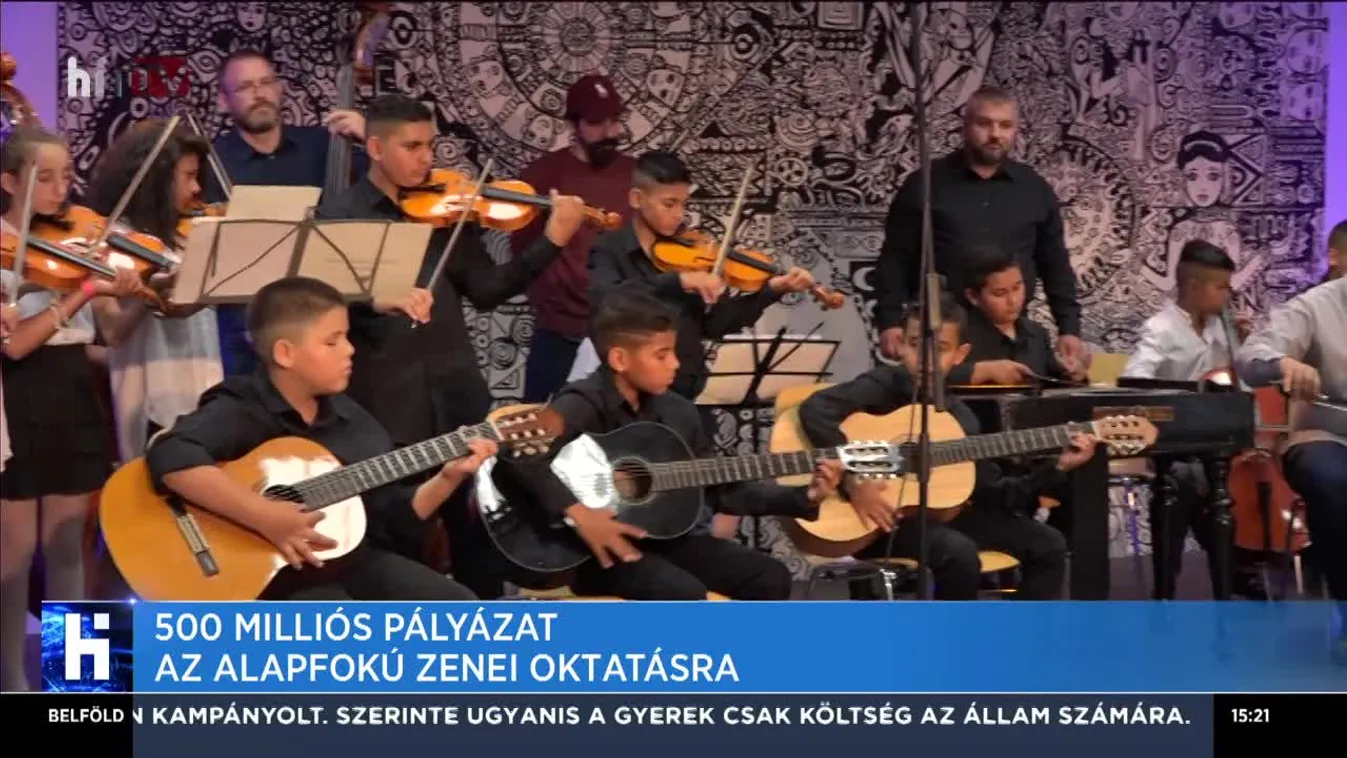 500 milliós pályázat az alapfokú zenei oktatásra
