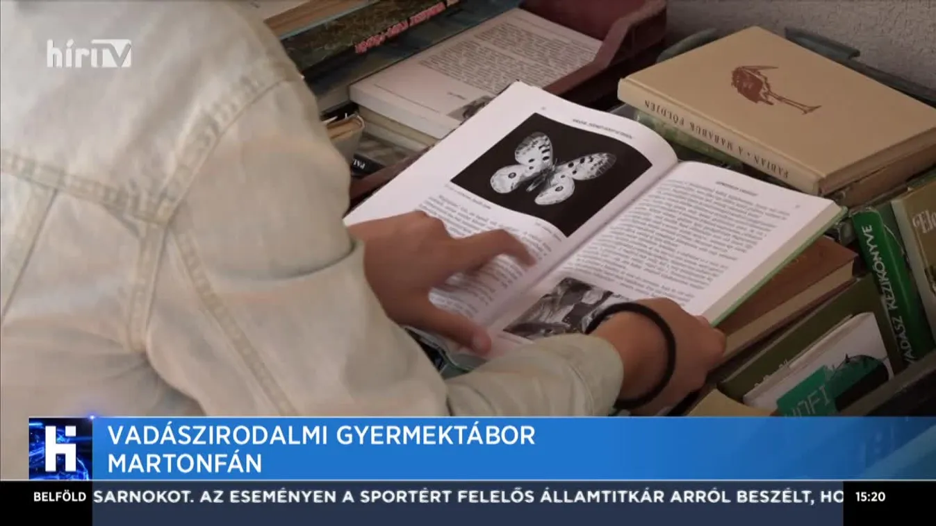 Vadászirodalmi gyermektábor Martonfán